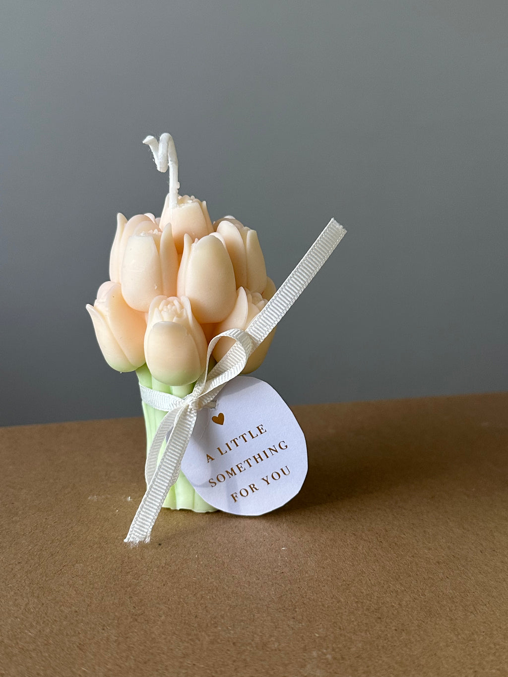 TULIP FLOWER BOUQUET CANDLE